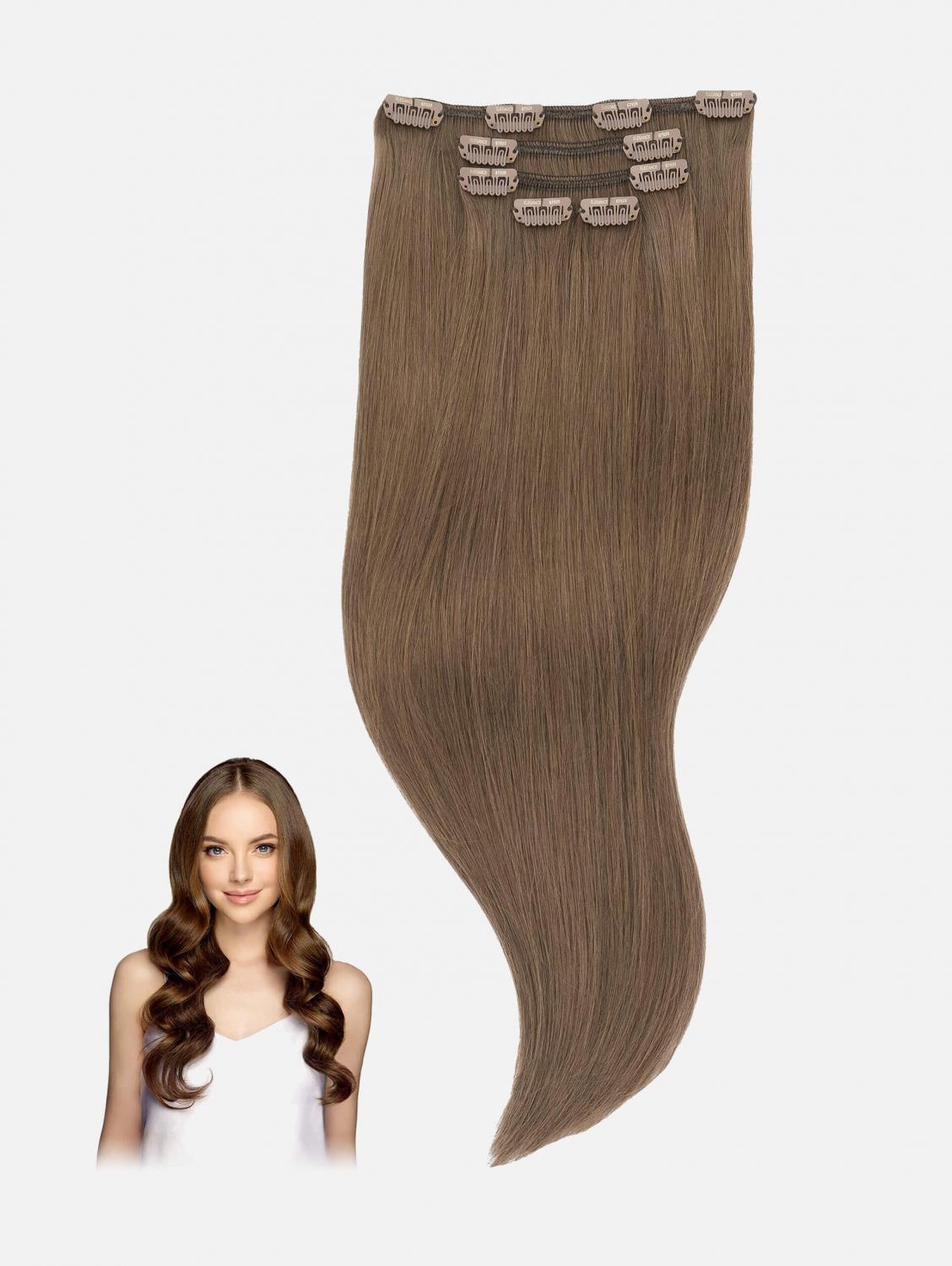 Original Clip-In Extensions Set NATURAL Steil