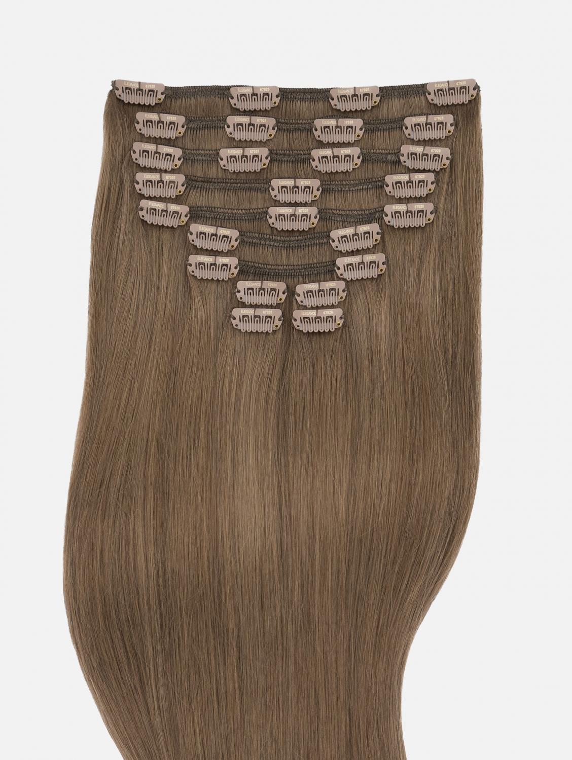 Original Clip-In Extensions Set LUXURY PLUS Steil